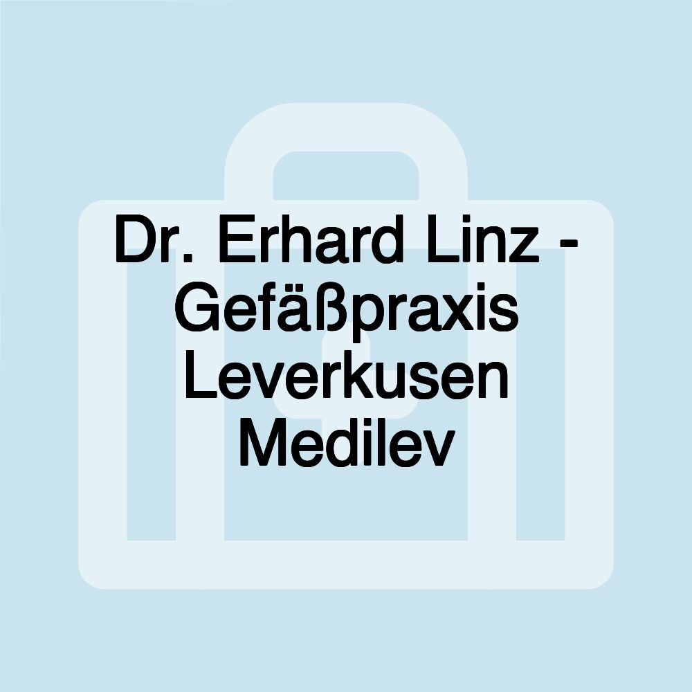 Dr. Erhard Linz - Gefäßpraxis Leverkusen Medilev