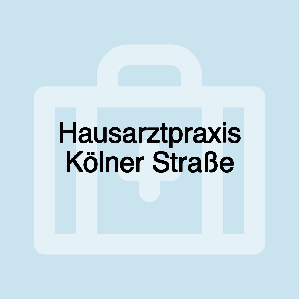 Hausarztpraxis Kölner Straße