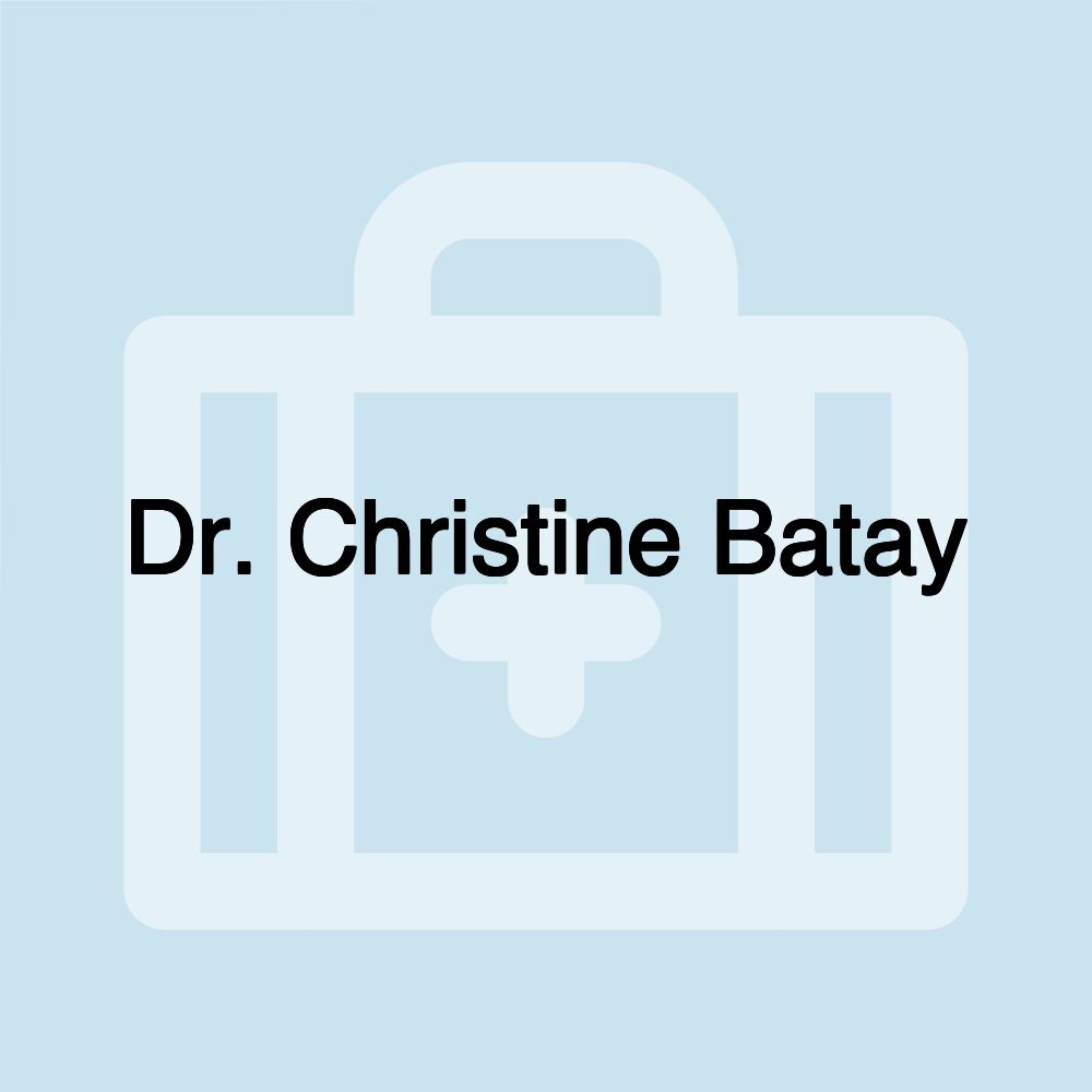 Dr. Christine Batay