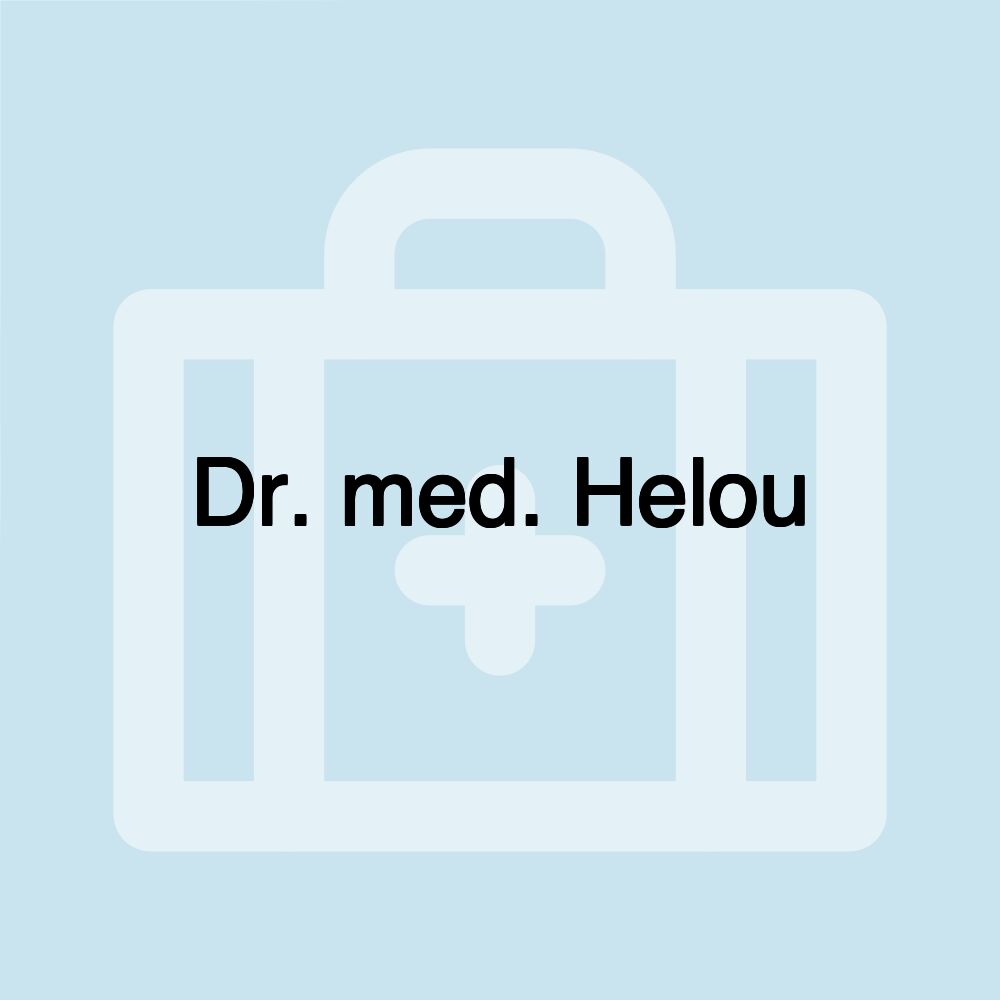 Dr. med. Helou