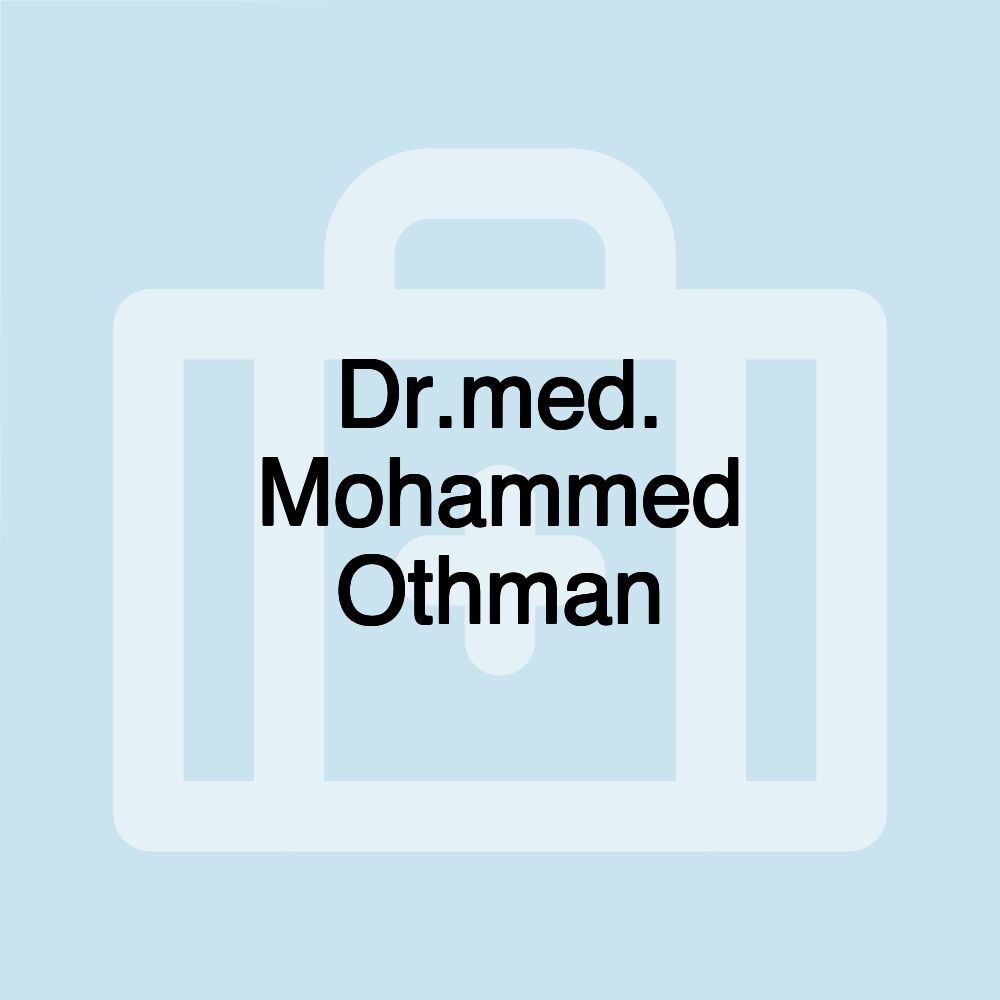 Dr.med. Mohammed Othman