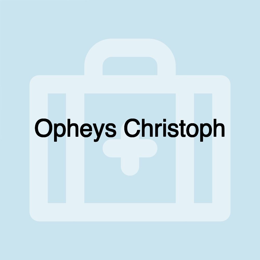 Opheys Christoph