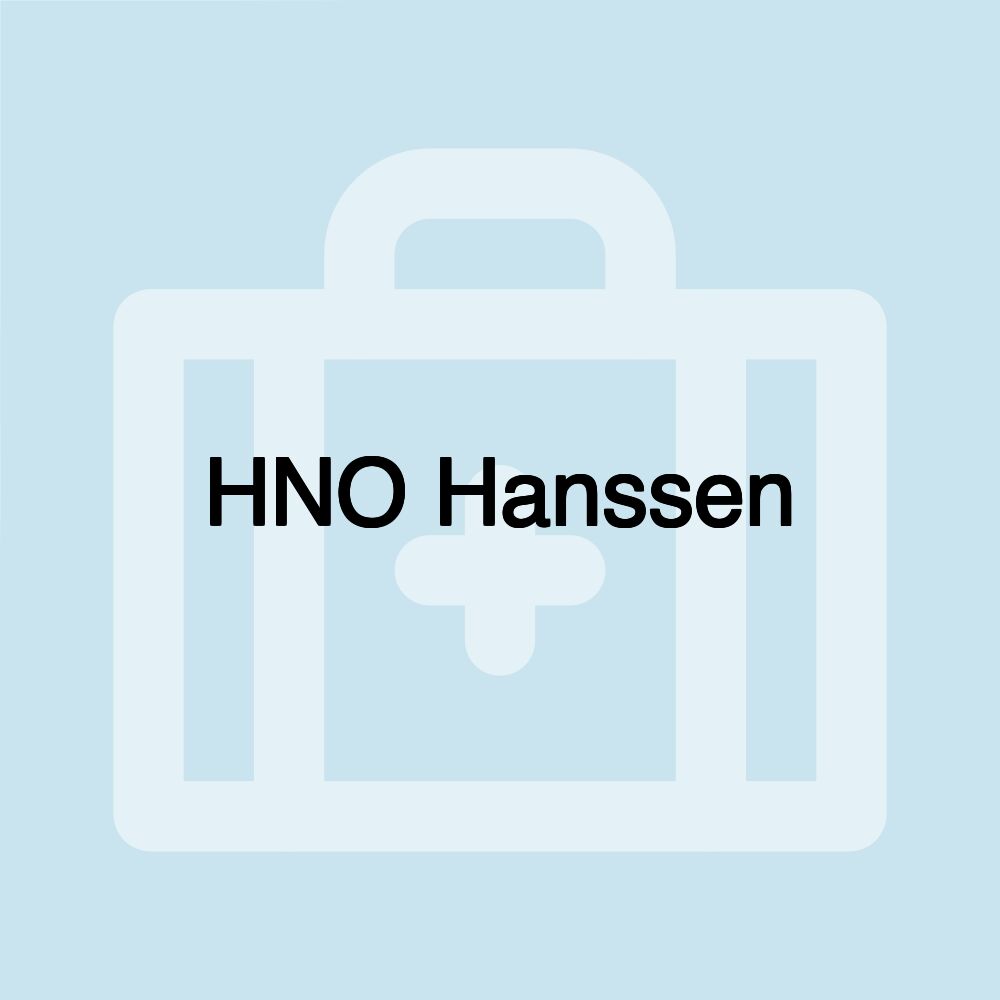 HNO Hanssen