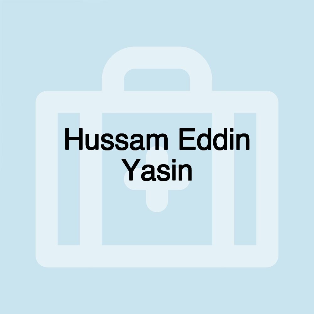 Hussam Eddin Yasin