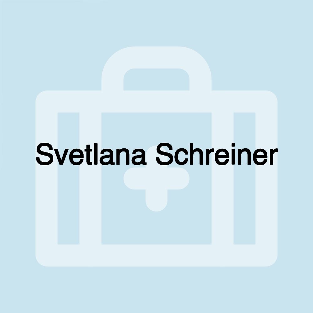 Svetlana Schreiner