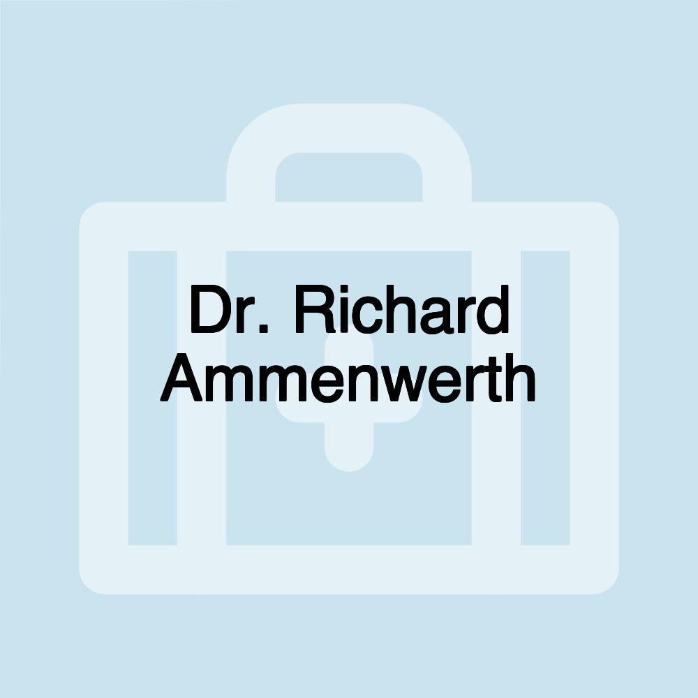 Dr. Richard Ammenwerth