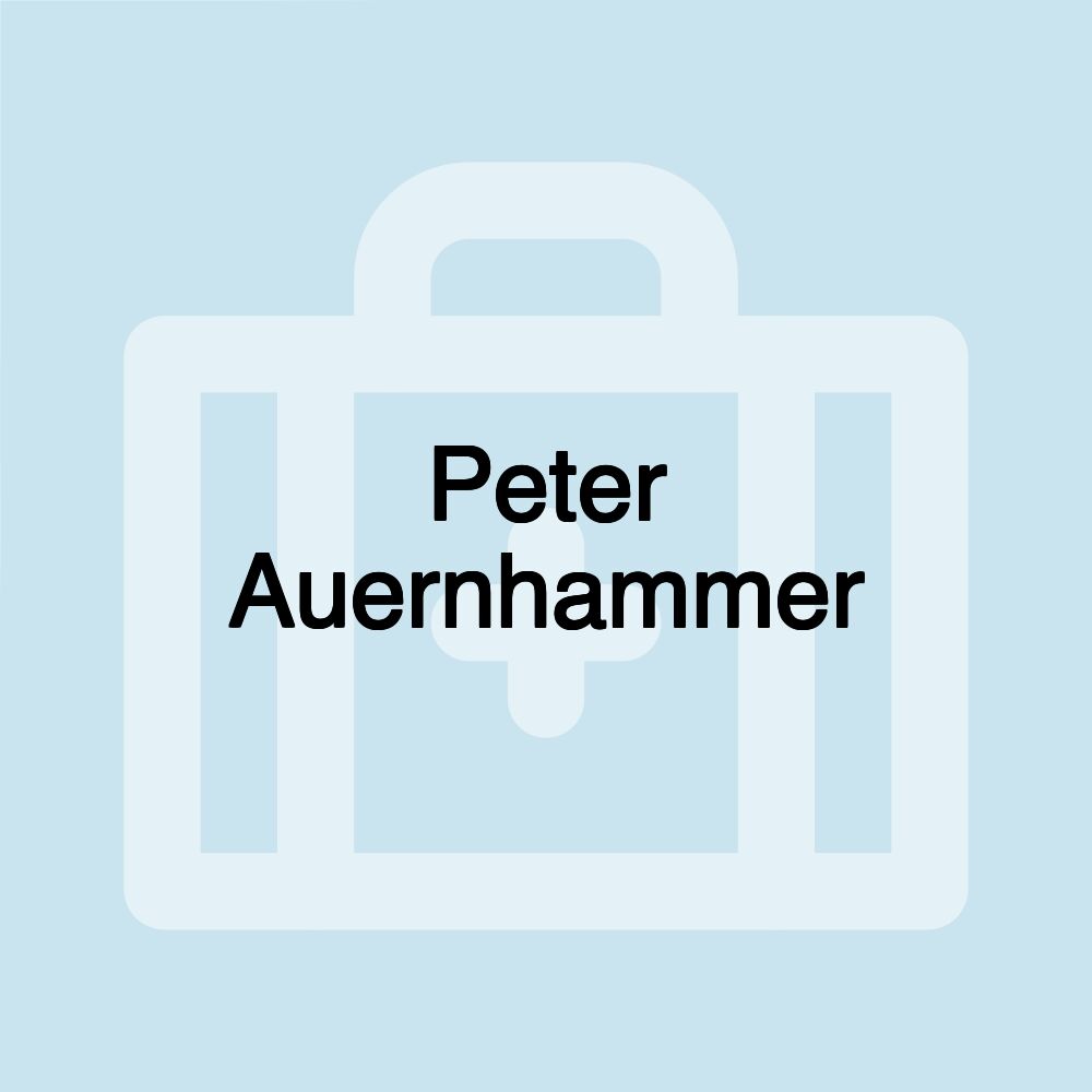 Peter Auernhammer