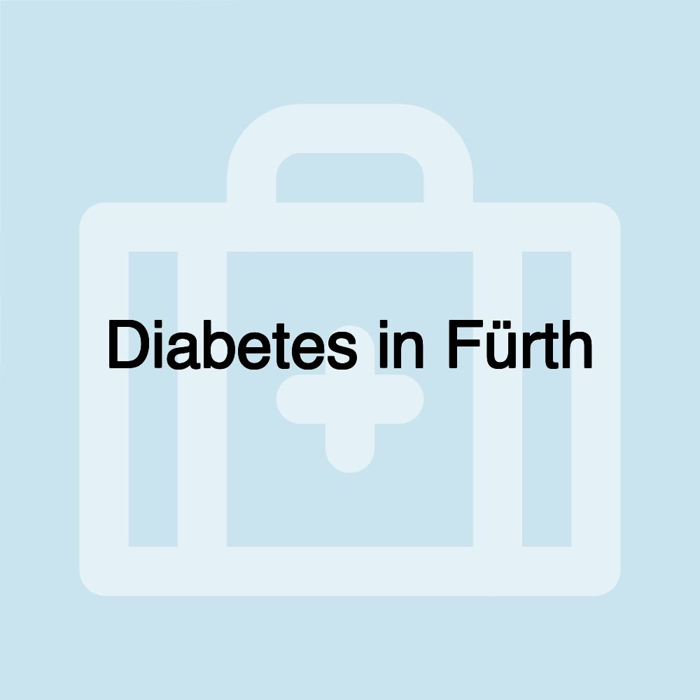 Diabetes in Fürth