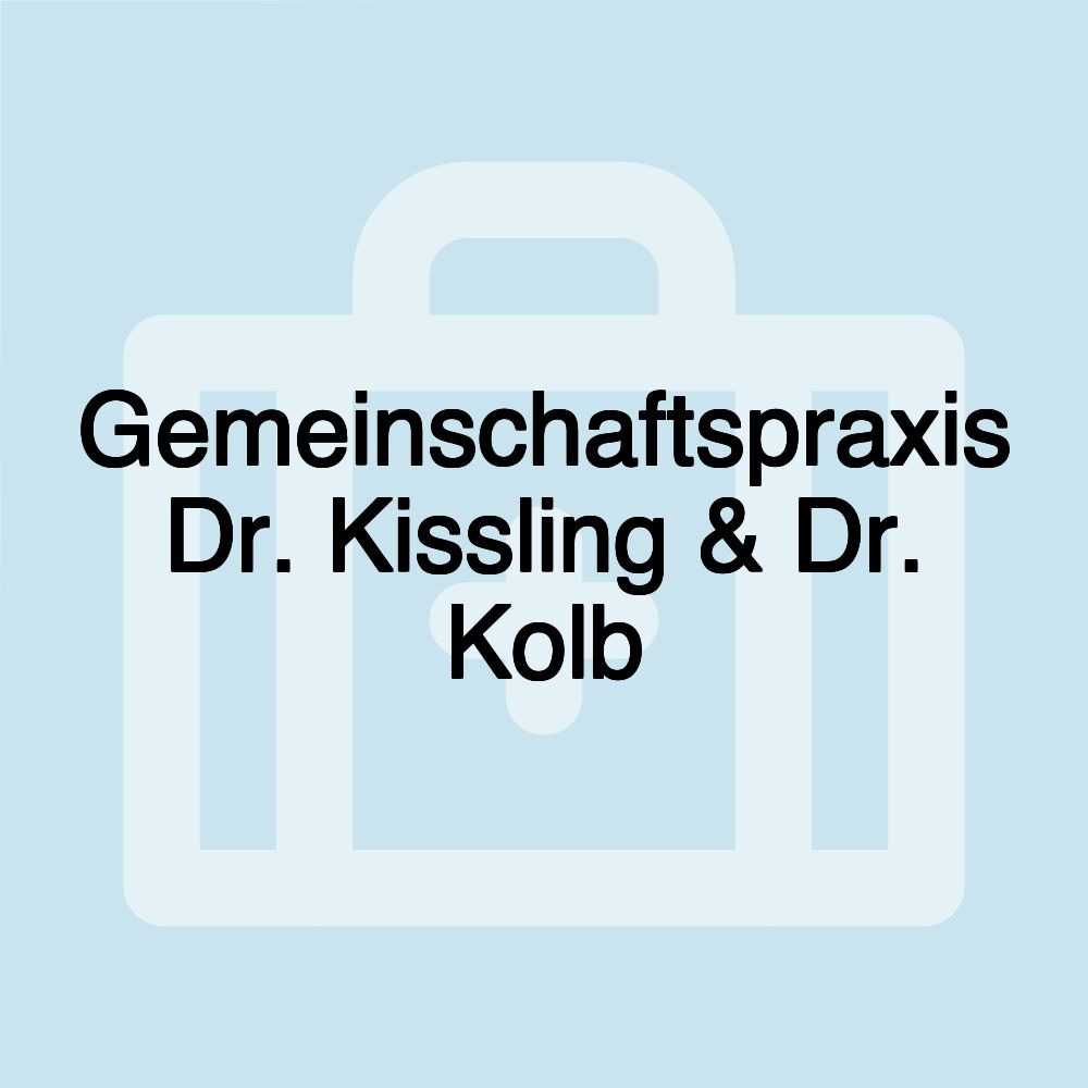 Gemeinschaftspraxis Dr. Kissling & Dr. Kolb