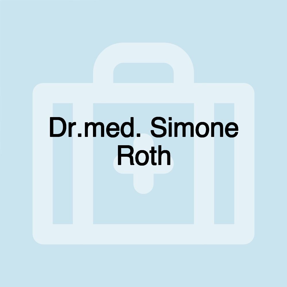 Dr.med. Simone Roth