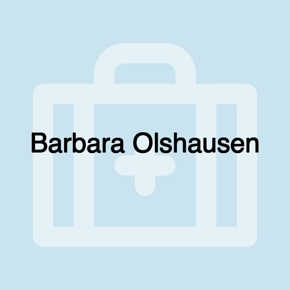 Barbara Olshausen