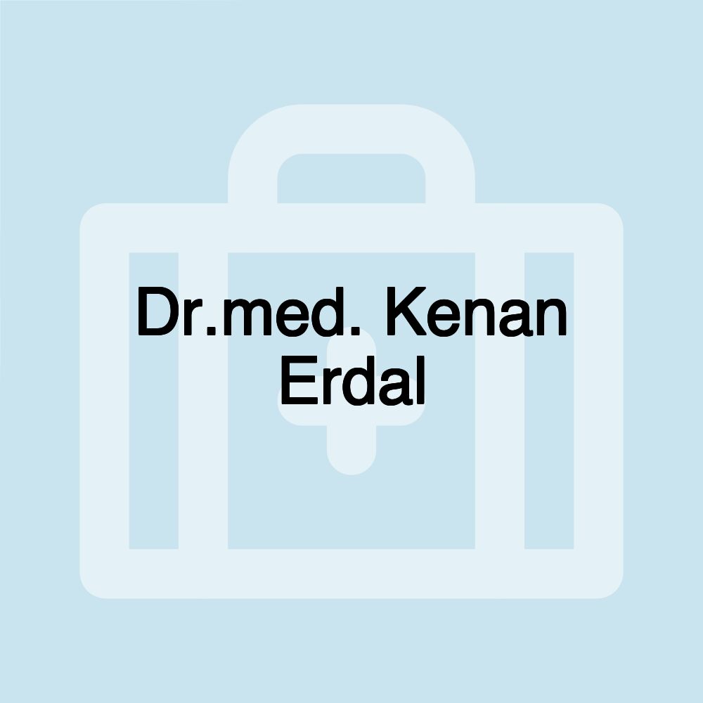 Dr.med. Kenan Erdal