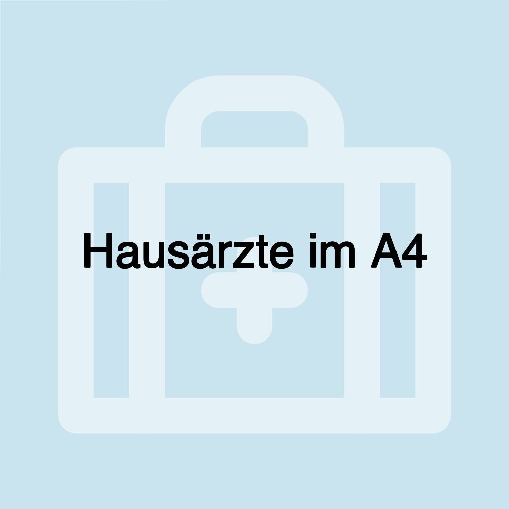 Hausärzte im A4