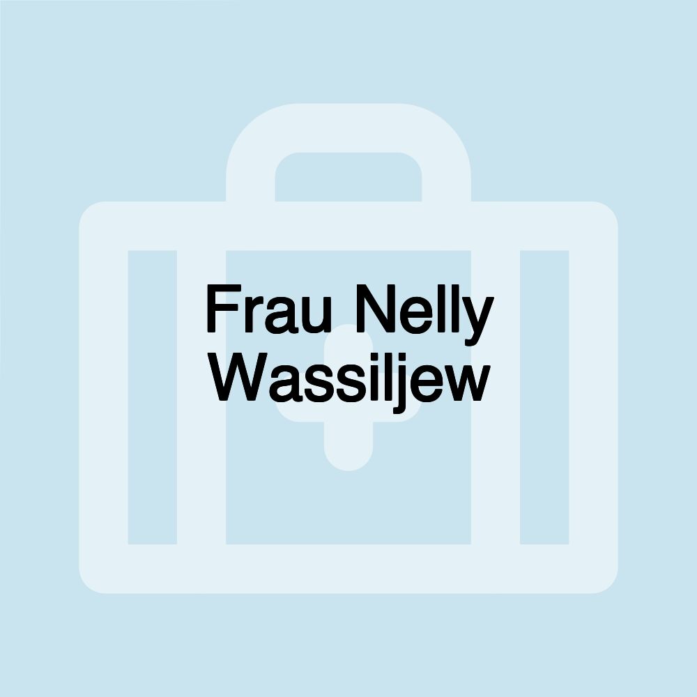 Frau Nelly Wassiljew