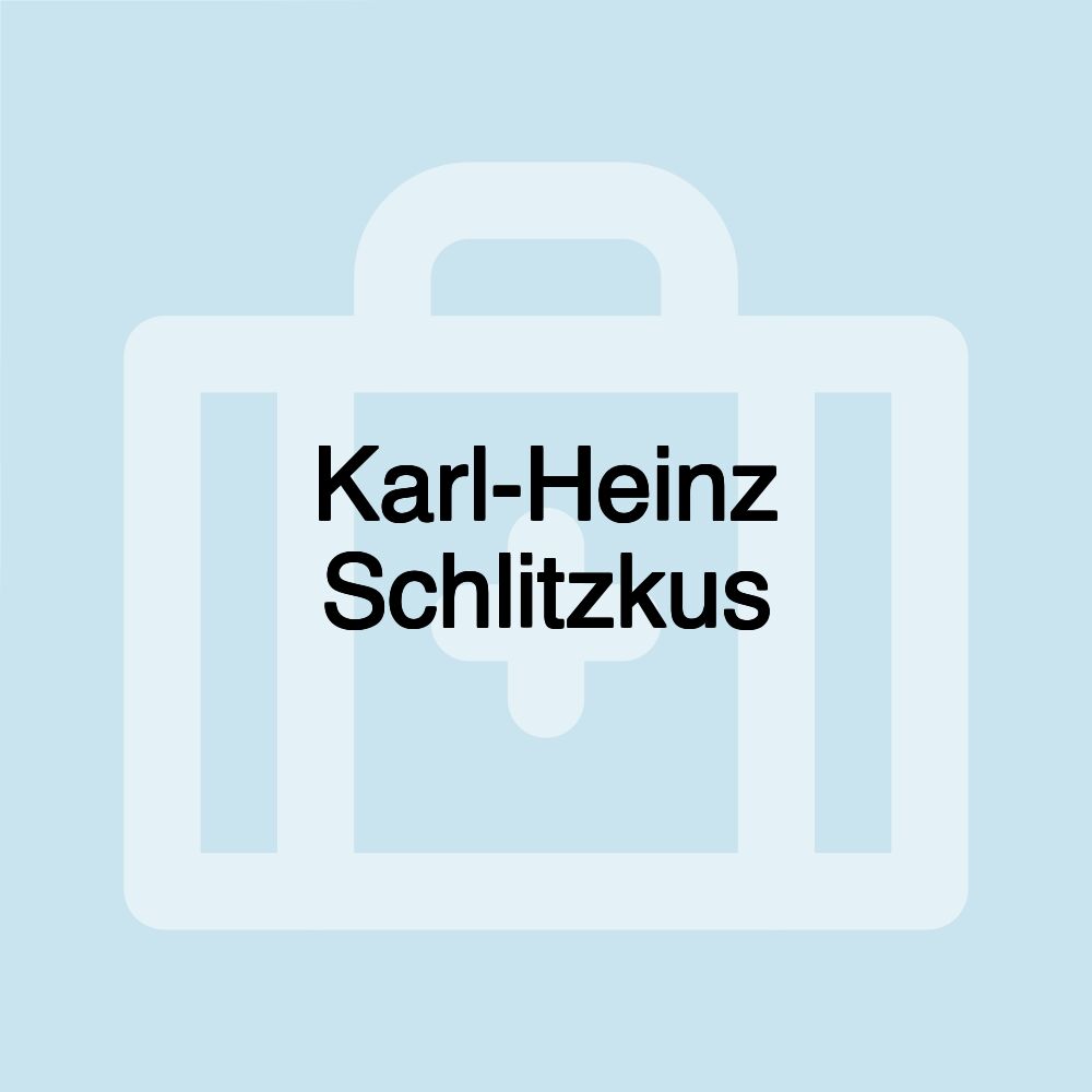 Karl-Heinz Schlitzkus