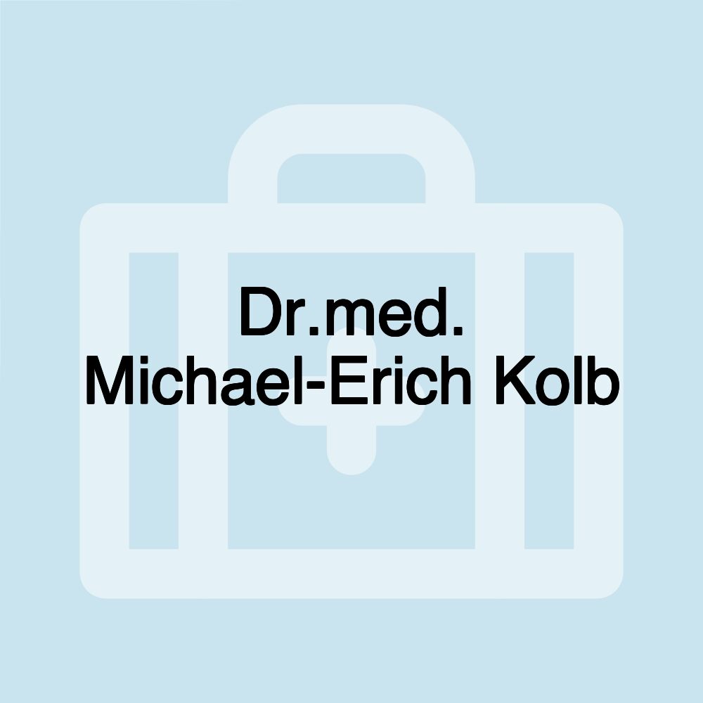 Dr.med. Michael-Erich Kolb