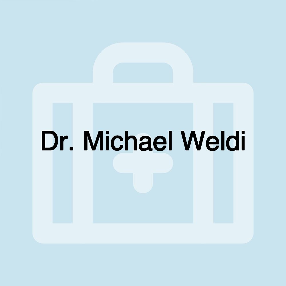 Dr. Michael Weldi