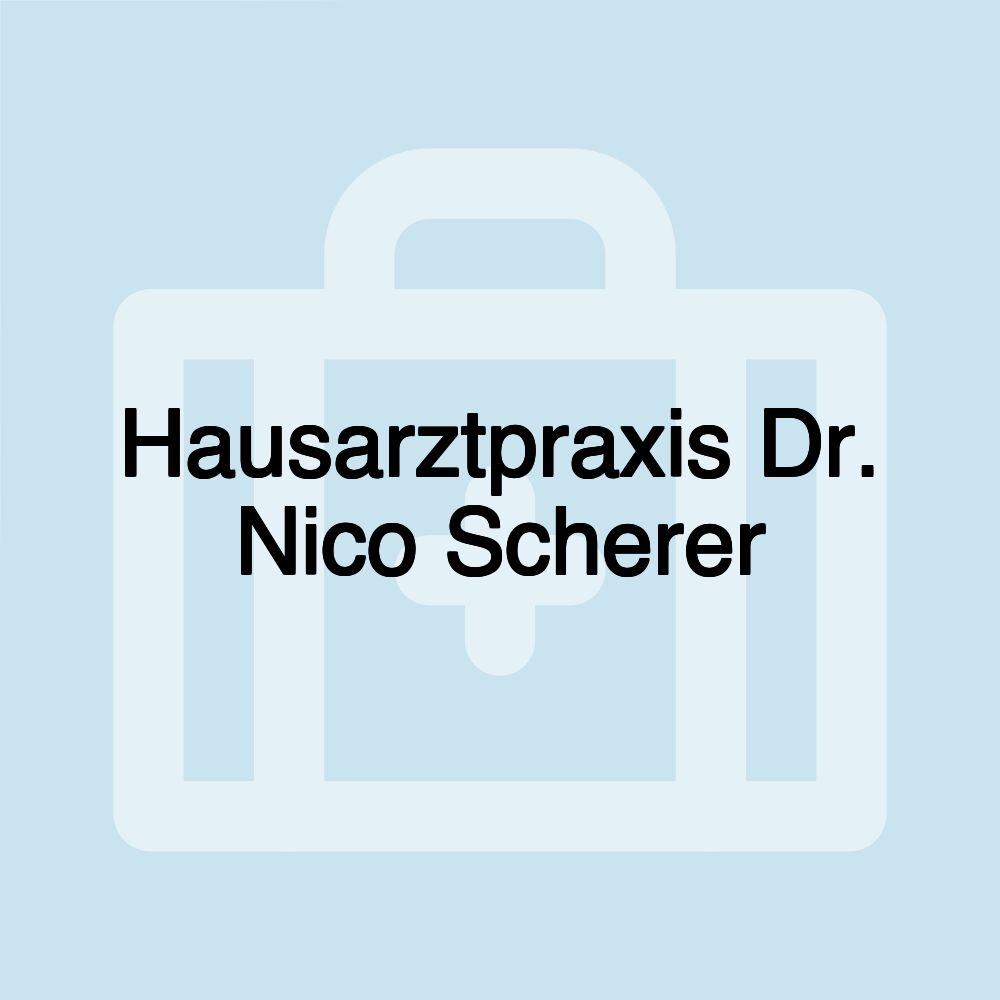 Hausarztpraxis Dr. Nico Scherer