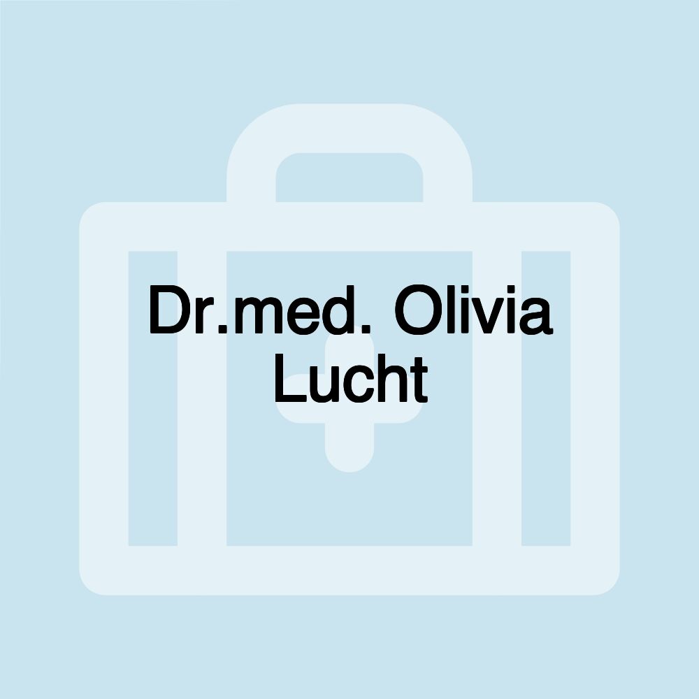 Dr.med. Olivia Lucht