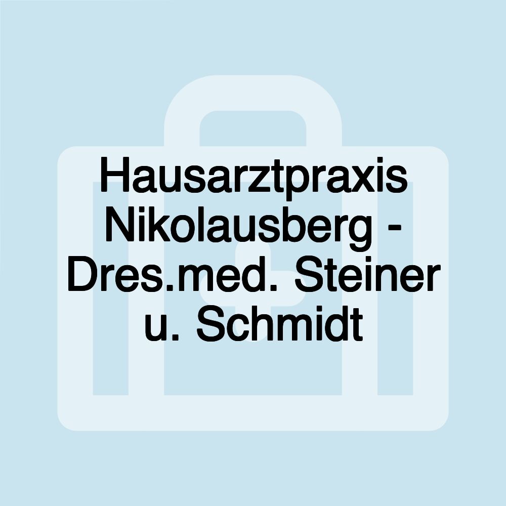 Hausarztpraxis Nikolausberg - Dres.med. Steiner u. Schmidt