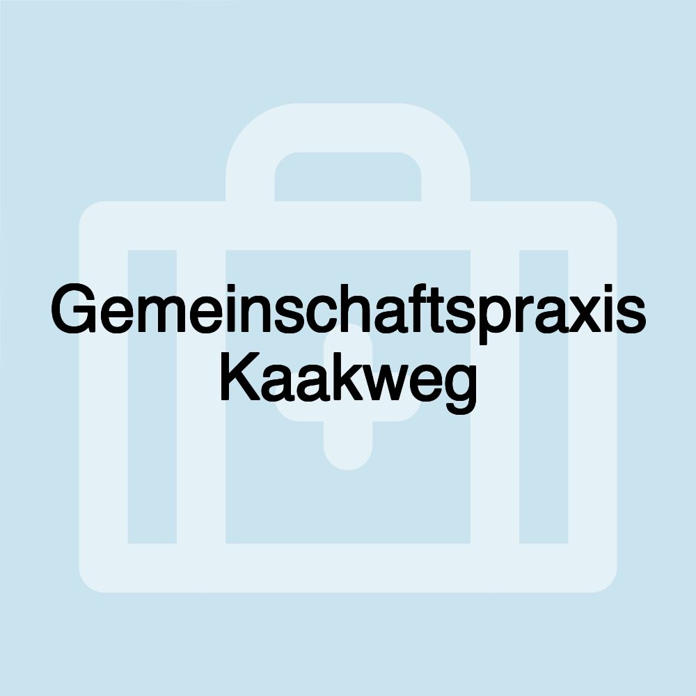 Gemeinschaftspraxis Kaakweg