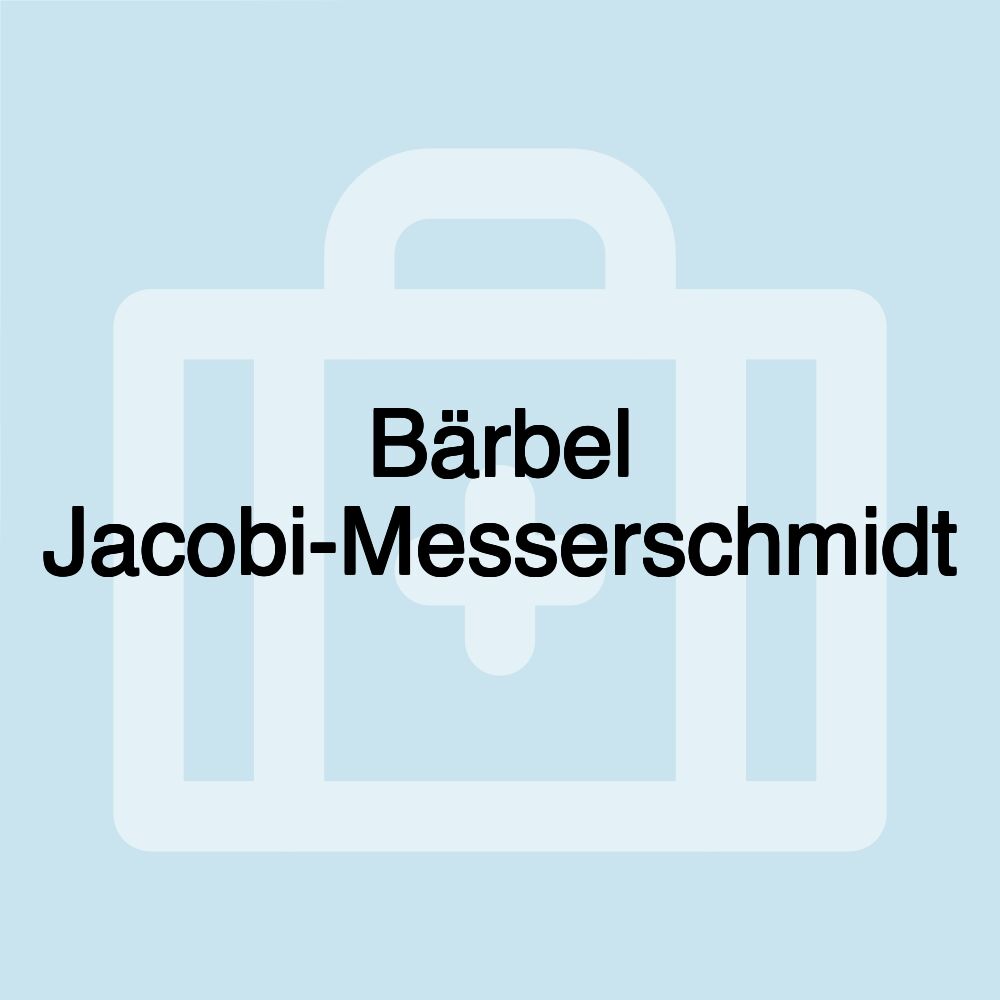 Bärbel Jacobi-Messerschmidt