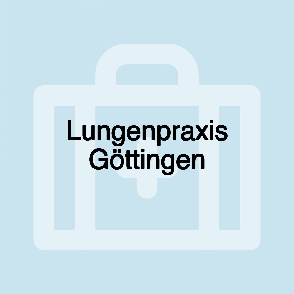 Lungenpraxis Göttingen