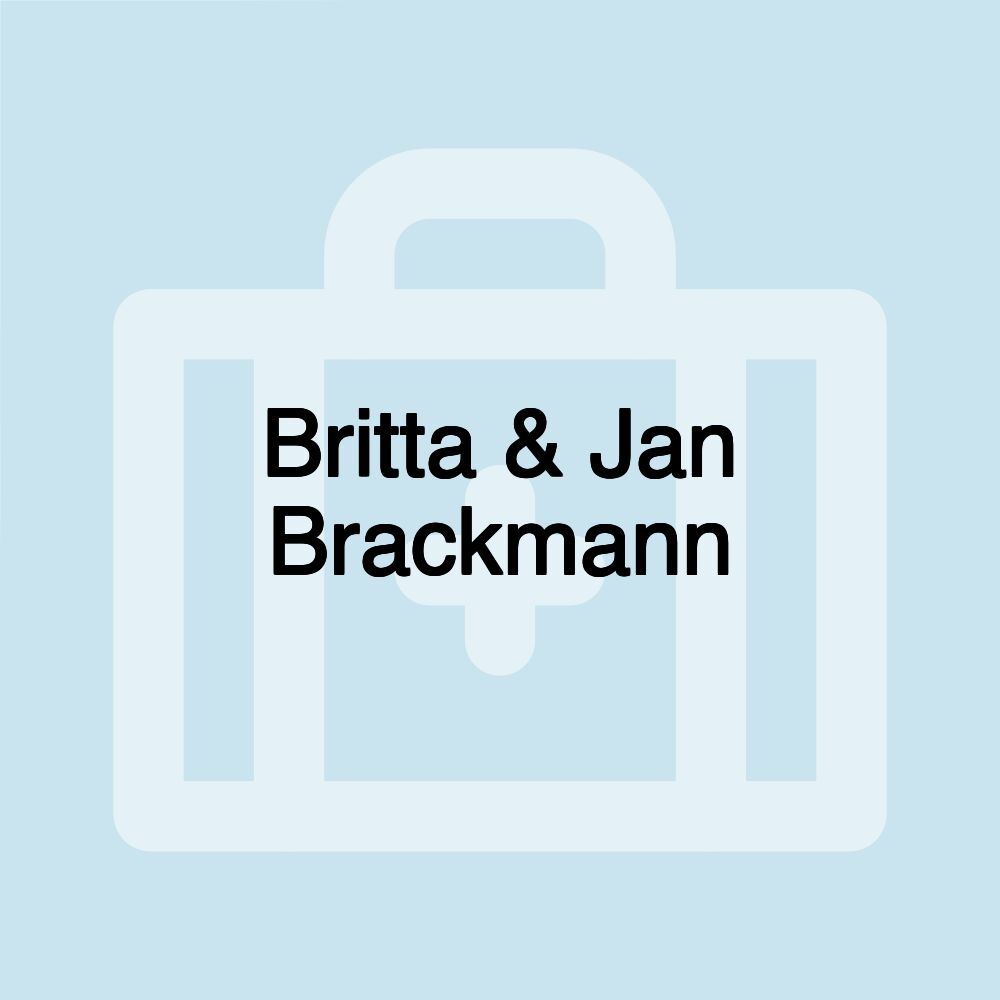 Britta & Jan Brackmann