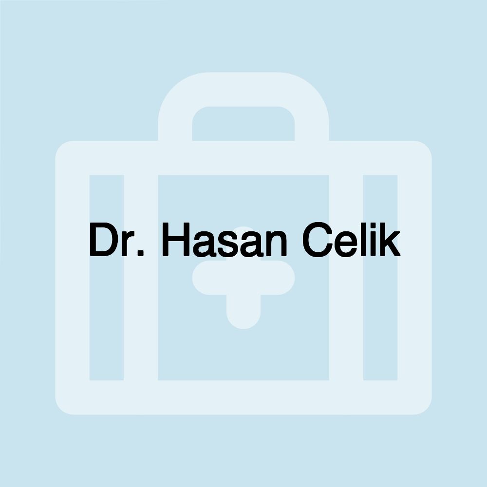 Dr. Hasan Celik