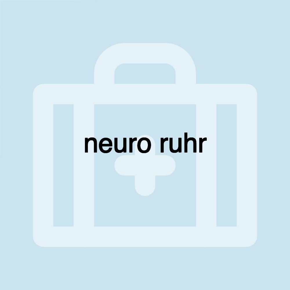 neuro ruhr