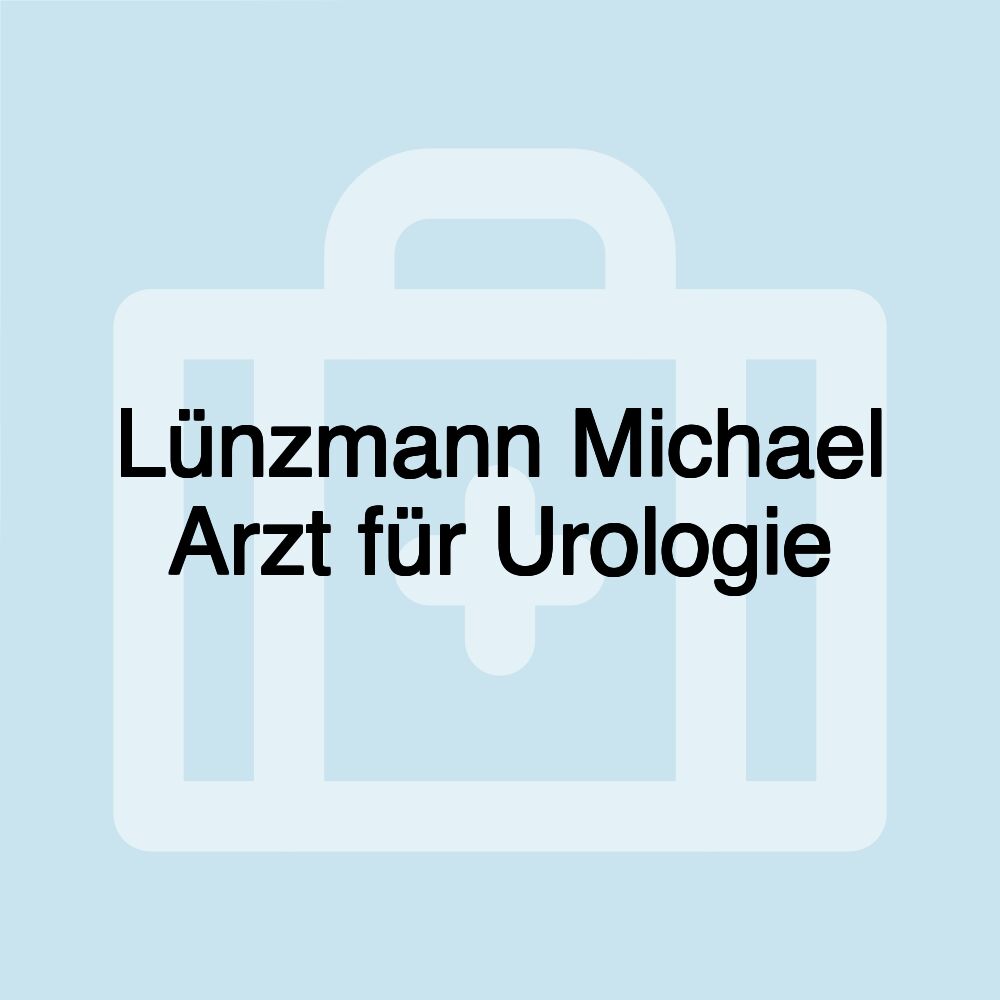 Lünzmann Michael Arzt für Urologie