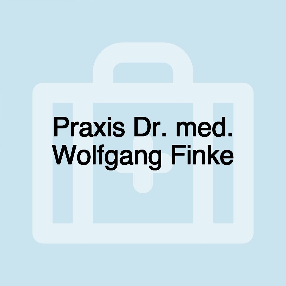 Praxis Dr. med. Wolfgang Finke