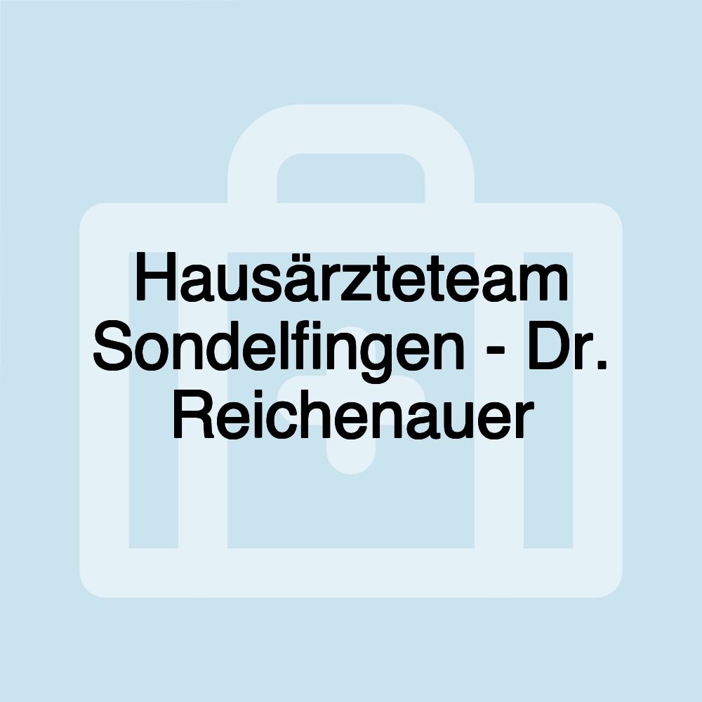 Hausärzteteam Sondelfingen - Dr. Reichenauer