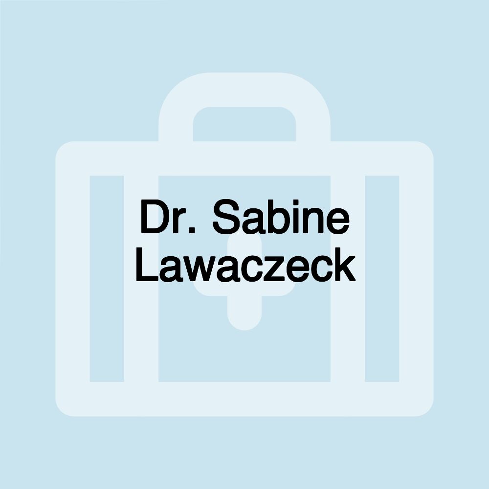 Dr. Sabine Lawaczeck