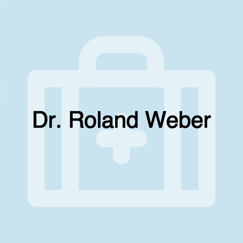 Dr. Roland Weber