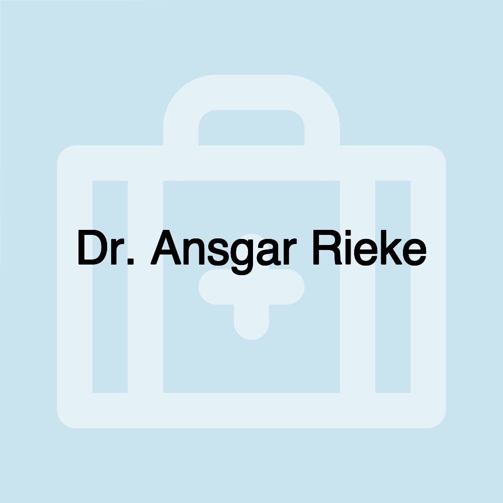 Dr. Ansgar Rieke