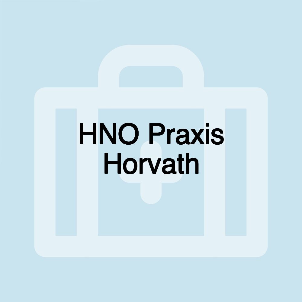 HNO Praxis Horvath