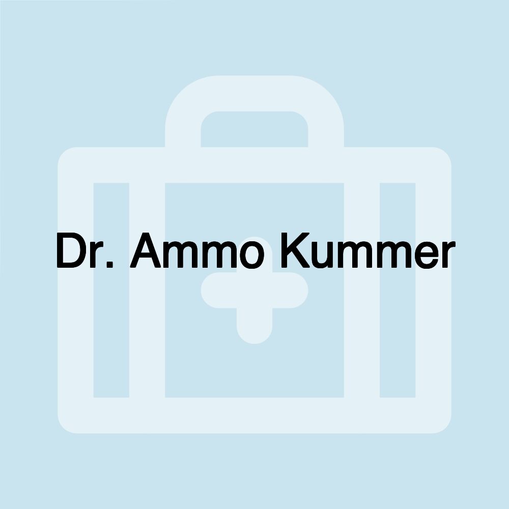 Dr. Ammo Kummer