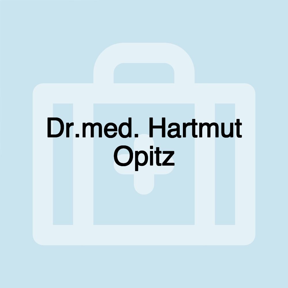 Dr.med. Hartmut Opitz