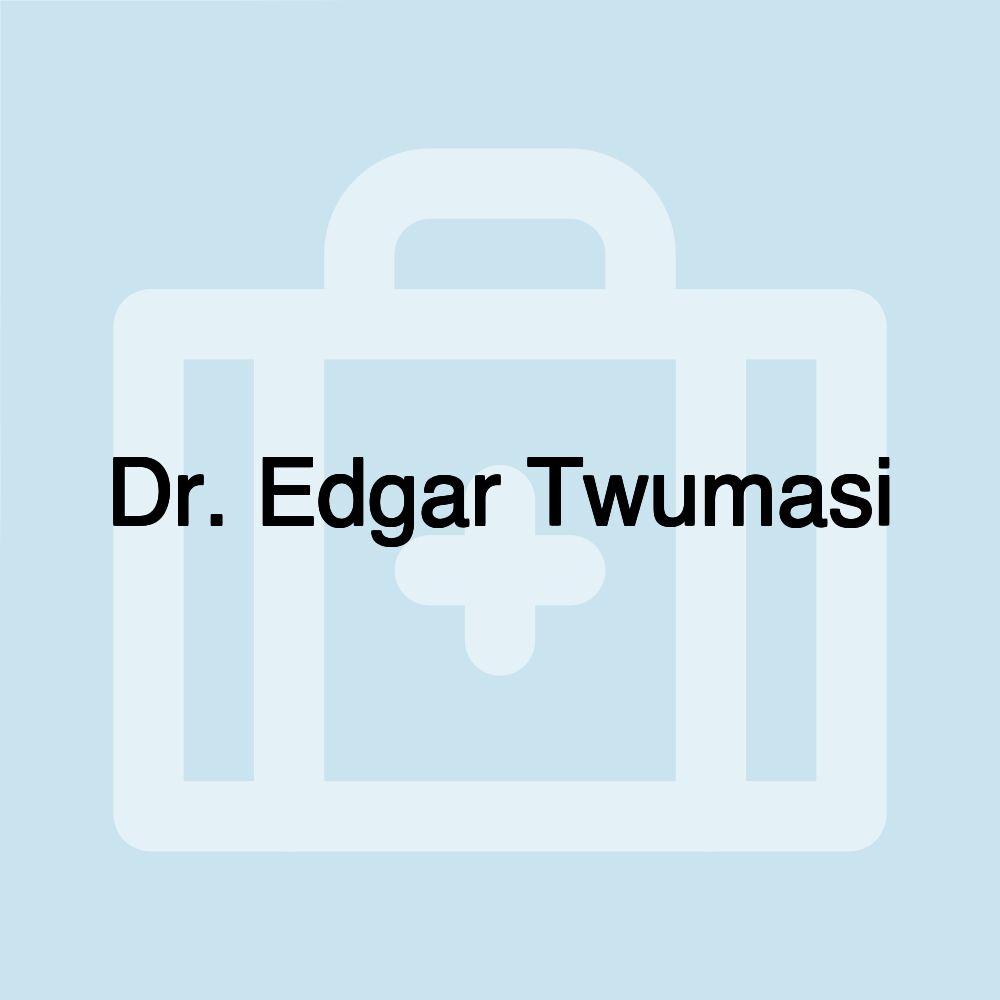 Dr. Edgar Twumasi