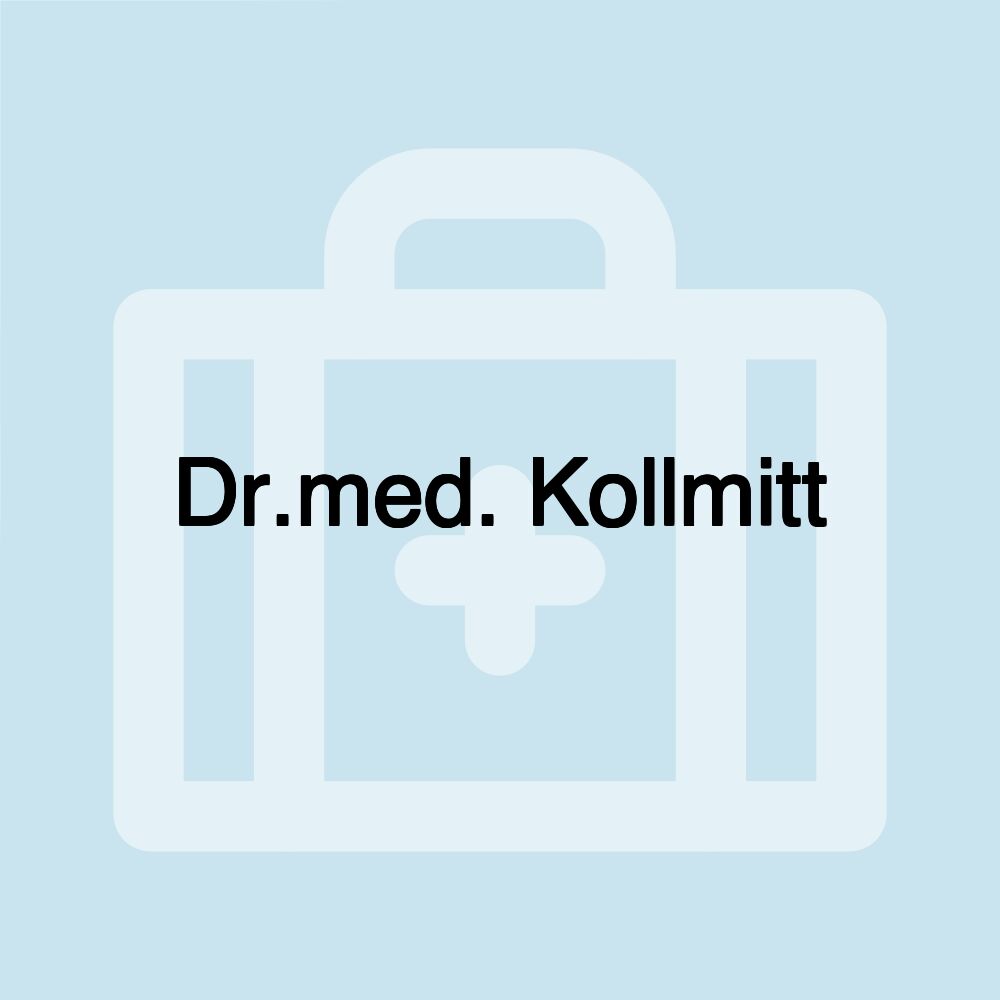 Dr.med. Kollmitt