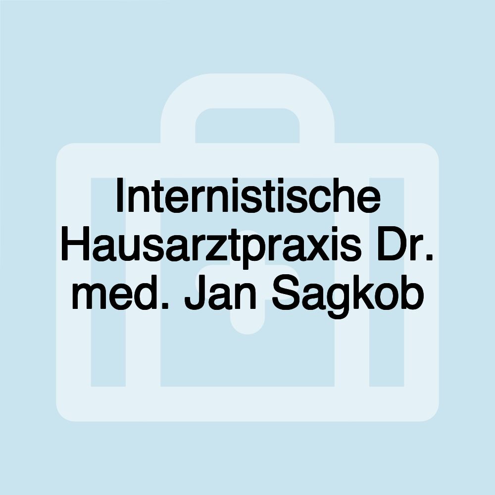 Internistische Hausarztpraxis Dr. med. Jan Sagkob