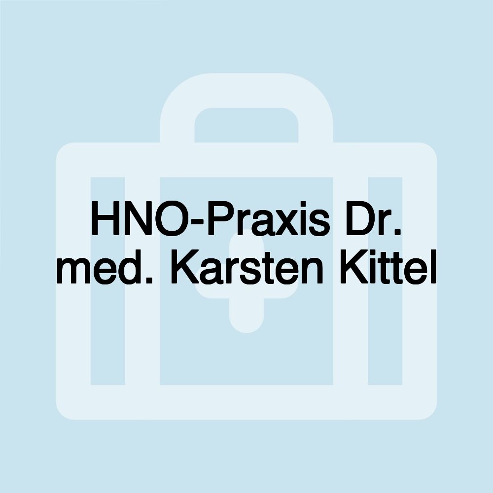 HNO-Praxis Dr. med. Karsten Kittel