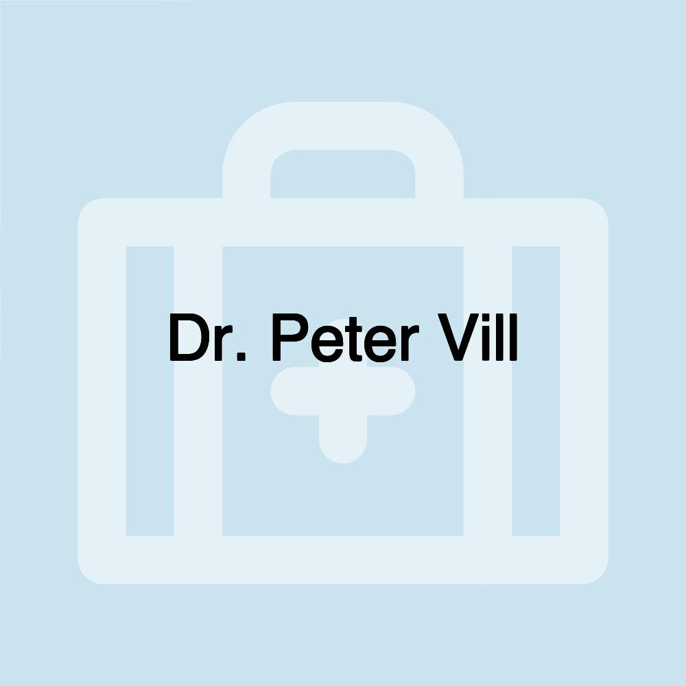 Dr. Peter Vill