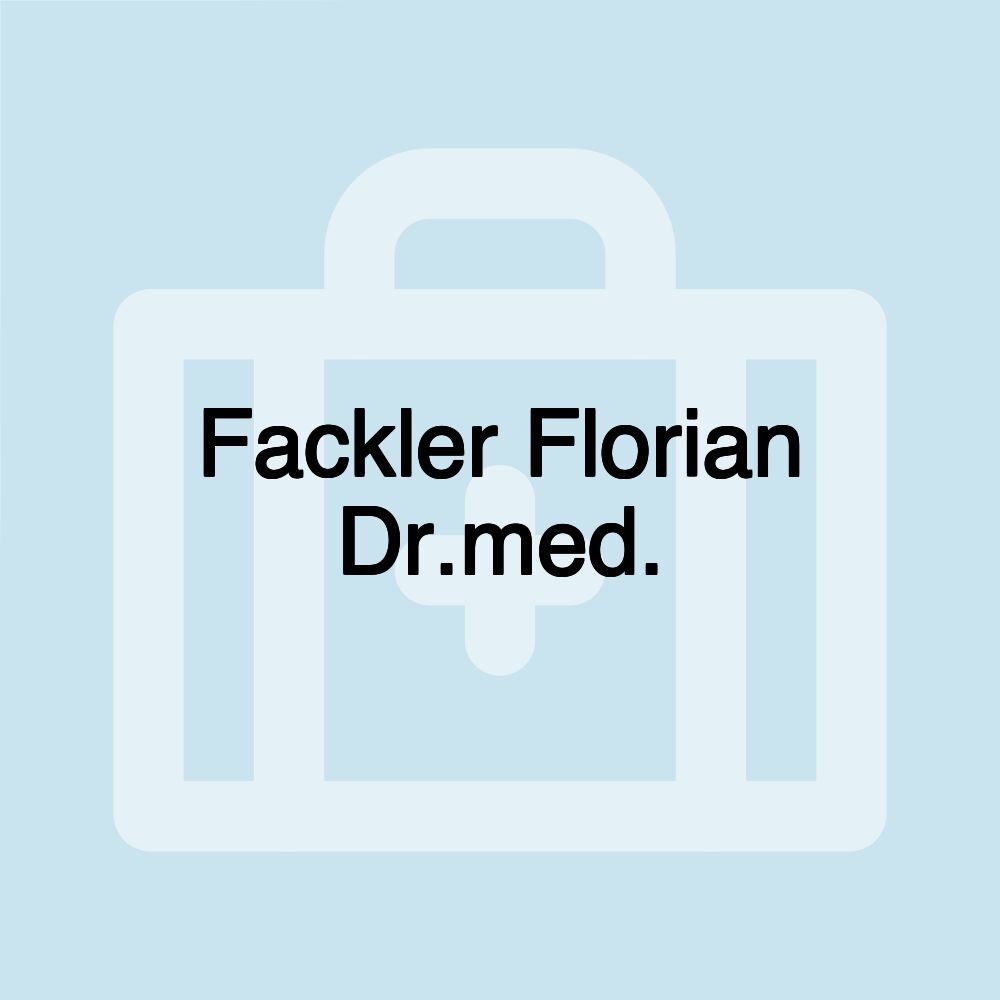 Fackler Florian Dr.med.