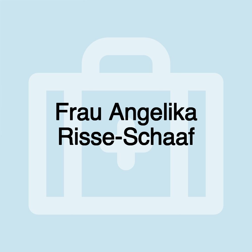 Frau Angelika Risse-Schaaf