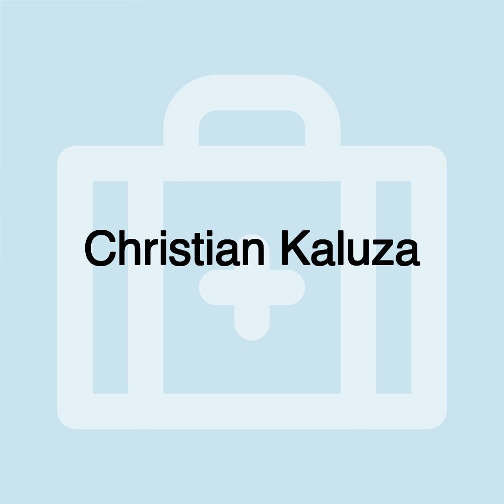 Christian Kaluza