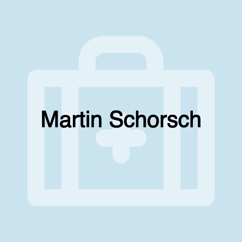 Martin Schorsch