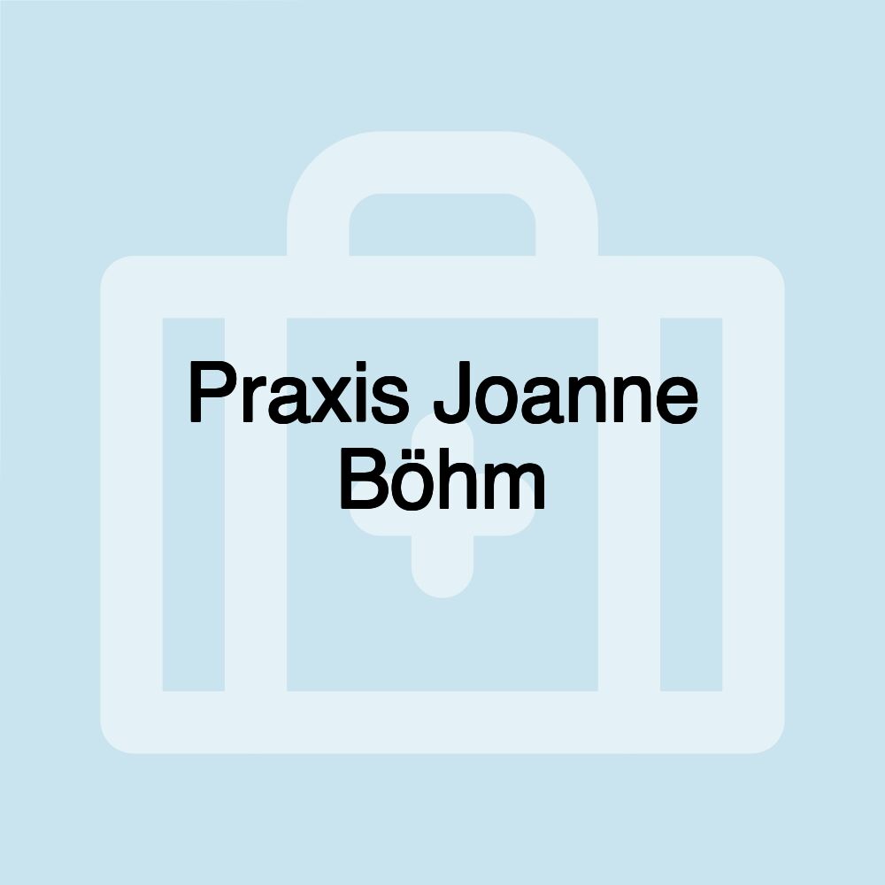 Praxis Joanne Böhm