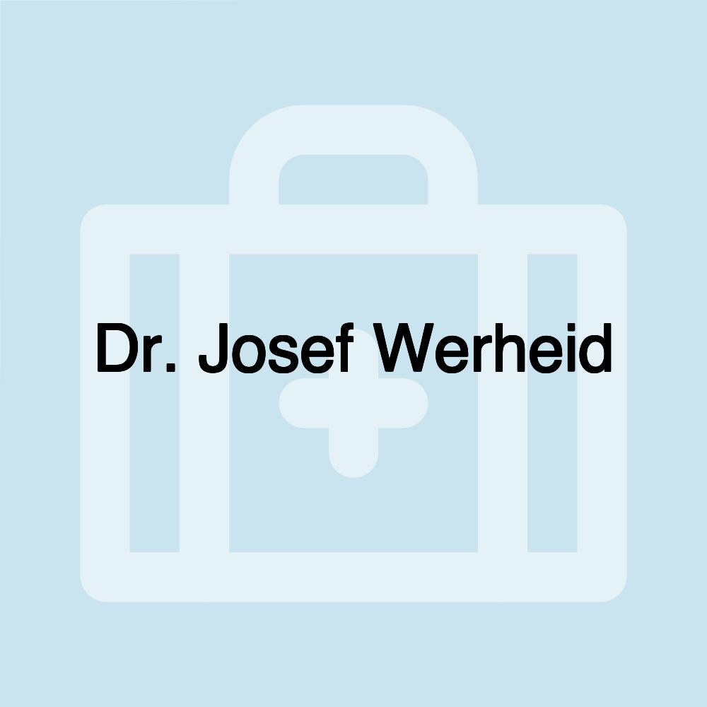 Dr. Josef Werheid